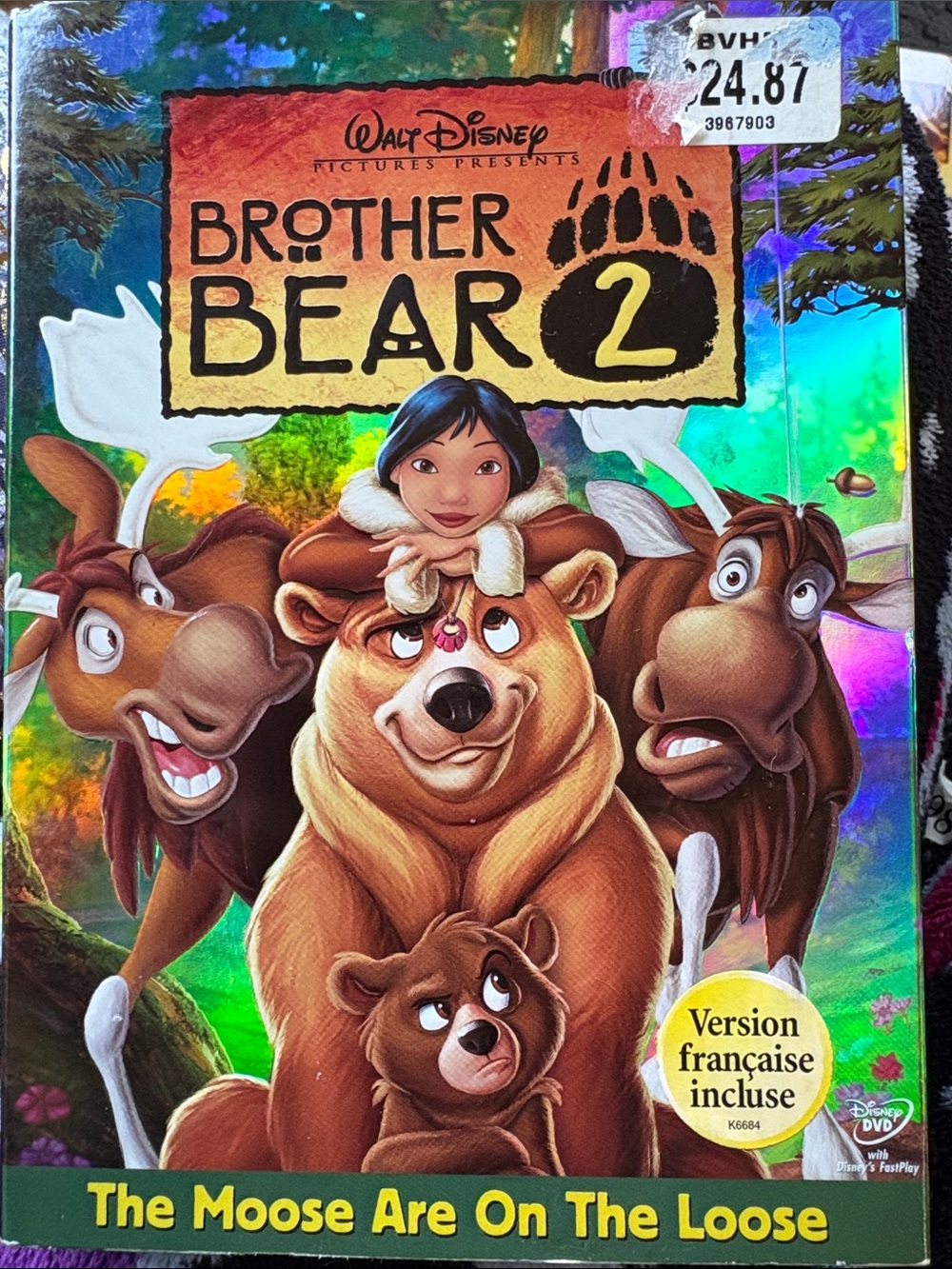 Brother Bear 2 DVD cover